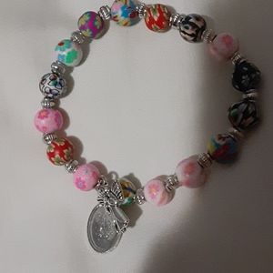 This is the mother Mary rosary bracelet